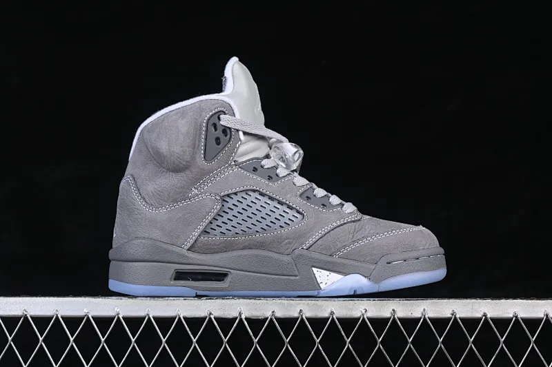 All categories Air Jordan Jordan series basketball shoes Air Jordan 5 Air Jordan 5 "Wolf Grey" AJ5 Joe 5 Wolf Gray first layer basketball shoes DD0587-002